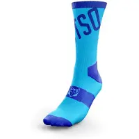 Otso High Cut Fluo Blue Strumpor