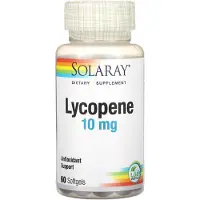 Solaray Lykopen 10 Mg 60 Enheter