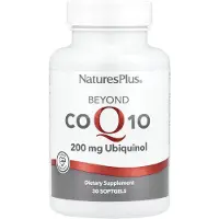 NaturesPlus Utöver Coq10, 200 mg, 30 mjuka kapslar