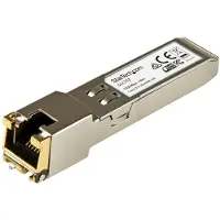 StarTech.com Startech Cisco GLC-T-kompatibel SFP-sändtagarmodul - 1000BASE-T - SFP-sändar/mottagarmodul (mini-GBIC) (likvärdigt med: Cisco GLC-T) - 1GbE - 1000Base-T - RJ-45 - upp till 100 m