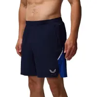 Castore Träningsshorts Apex ProTek - Navy/Blå/Silver, storlek X-Large