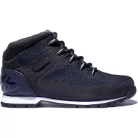 Timberland för män. TB1A1QKA0191 Euro Sprint marinblå vattentäta skor i mellanmodell (40), Karta, Nyckelband, Casual, Marino