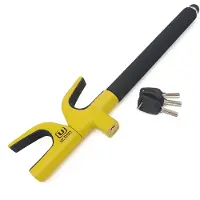 Urban Security Steering Wheel Lock Yellow Body Antistöldlås För Bilratt