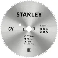 Stanley Sågklinga för trä STA10290-XJ; 170x16 mm; 100T