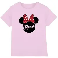 Disney Barn/Mamma I Öron Minnie Mouse Mors Dag T-shirt (Rosa)