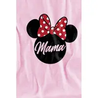 Disney Barn/Mamma I Öron Minnie Mouse Mors Dag T-shirt (Rosa)