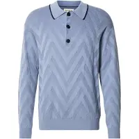 Scotch & Soda 182278 Pikétröja Med Lång ärm