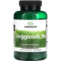Swanson Health Veggies4Life, 300 tabletter
