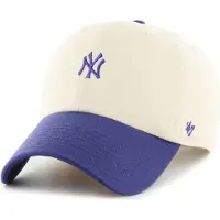 47Brand Mlb New York Yankees Base Runner Tt Clean Up Keps