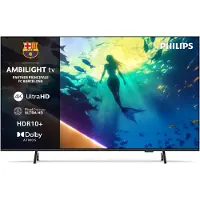 Philips 4K TV - - 55PUS8010/12 - Ambilight 3 sidor - 55 tum - Smart TV Titan OS