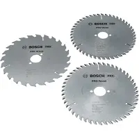 Bosch PRO Wood cirkelsågklinga 190 mm (3 st, kampanjpaket)