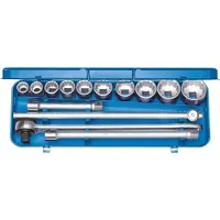 Gedore 6280690 Hylsnyckelsats metrisk 14 delar 6280690