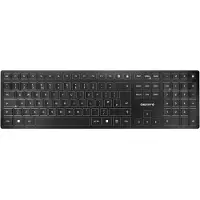 Cherry KW 9100 SLIM Keyboard RF Wireless + Bluetooth QWERTY Keyboard English Black