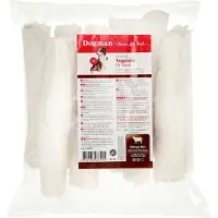 Dogman Tuggrulle Rullad 10p Vit 20cm 20cm