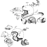 Arai Tour-x4 Ventilationskit För Hjälm