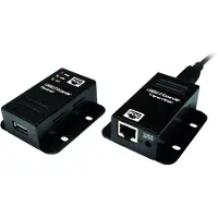 Logilink UA0267, USB, RJ-45, 50 m, Sort