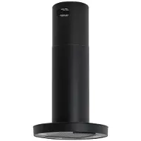 Silverline Mino Ada SL 4172-60 SR - Kåpa - fritt hängande - bredd: 60 cm - djup: 60 cm - utsug och återcirkulering (-) - med intern/valfri extern motor - svart