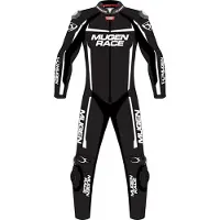 MUGENRACE Ohvale perforerade barn ett stycke motorcykel läder kostym