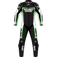 MUGENRACE Ohvale perforerade barn ett stycke motorcykel läder kostym