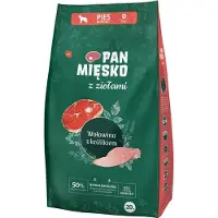 PAN MIĘSKO Hundmat Med örter Biff Och Kanin 20kg