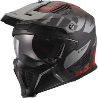 LS2 Of606 Drifter Gas Ece 22.06 Konvertibel Hjälm