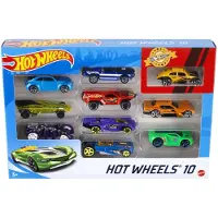 Hot Wheels 10-bilspaket Blandad