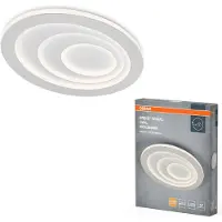 Osram LED taklampa ORBIS SPIRAL OVAL, Vitt / opal, Vardagsrum / matsal, Metall, Modern, LED-taklampa