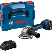 Bosch Gws 18v-11 S (125)+ 1 Bat 5.0 + L-boxx Vinkelslip