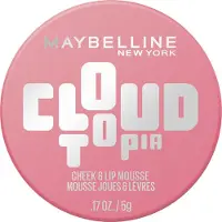 Maybelline Cloudtropia Cheek &amp; Lip Mousse Moonlit Rose Röd