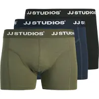 Jack & Jones Boxershorts 'JACSOHO' marinblå / marinblå / khaki