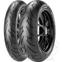 Pirelli DIABLO ROSSO II K 120/70ZR17 TL, Däck för motorcykel främre