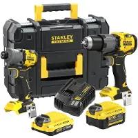 Stanley V20 set SFMCK211MDT (SFMCD726 + SFMCF830) 1x4,0Ah 1x2,0Ah PRO-STACK