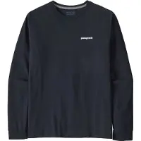 Patagonia M's L/S P-6 Logo Responsibili-Tee New Navy