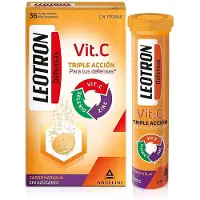 Leotron Vitamina C Effervescent Kosttillskott 36 Enheter