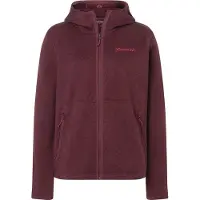 Marmot Women's Drop Line Full Zip Hoody Acai Berry Heather