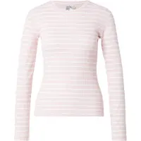 Pieces T-shirt 'PCRUKA' rosa / vit