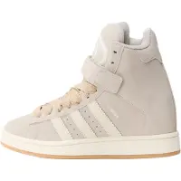 Adidas Originals Hög sneaker 'Campus' ljusgrå / vit