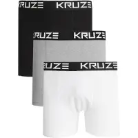 Kruze By Enzo Kruze | 3-pack Herr Boxerkalsonger Bomull Stretch Underkläder