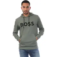 BOSS för män. 50551457 Sweatshirt Soody Zone grön (M), Casual, Bomull