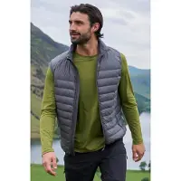 Mountain Warehouse Herr Featherweight II Gilet (Grått)