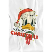Disney Herr God Jul Kalle Anka T-Shirt (Vit)