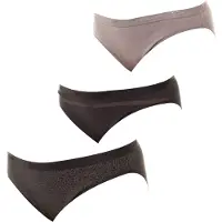 Dim Pack-3 Trosor Slipsar Coton Strech D4C17 kvinna