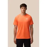 Castore Adapt Tränings T-Shirt Polyester Herr Orange Aktivkläder T-Shirts