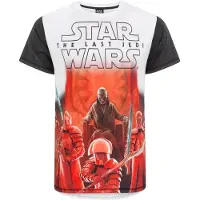 Mens The Last Jedi First Order T-Shirt (White)