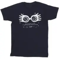 Harry Potter Flickor Luna Being Different T-shirt i bomull (Marinblått)