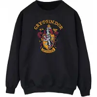Harry Potter Gryffindor-tröja för damer/kvinnor (Svart)