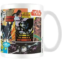Star Wars Mugg för serietidningspanel (Flerfärgad)