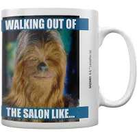 Star Wars Att gå ut från salongen Mug (Flerfärgad)
