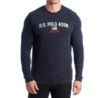 U.s. polo assn. Herrtröja med lång ärm i bomull US42168012