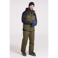 Mountain Warehouse Skidjacka & skidbyxor för herrar (Mörk kaki)